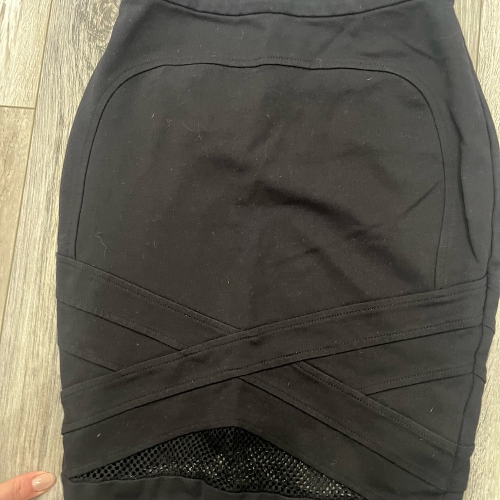Guess Black Pencil Skirt 0